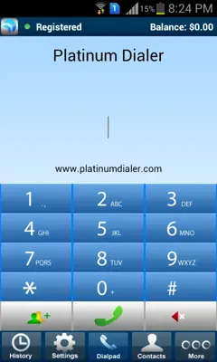 Platinum Dialer android App screenshot 5